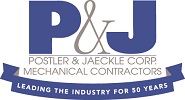 Postler and Jaeckle Corporation Mechanical Contractors Logo